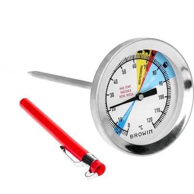 Produktbild von Thermometer für Schinkenkocher 0,8 kg (0 bis +120 °C) 9,0 cm