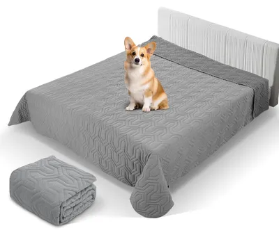 Image de Couverture imperméable pour chien, lavable et réversible