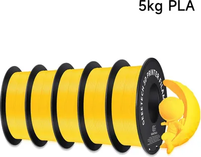 Obrázek produktu pro Filament PLA pro 3D tiskárny – standardní průměr 1,75 mm – přesnost rozměrů ±0,03 mm – délka 343 m – pro FDM/FFF – černá