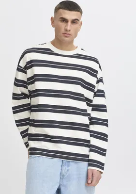Produktbild von !SOLID SDPEACE Herren Sweatshirt Pullover Sweater 100% Baumwolle oversize