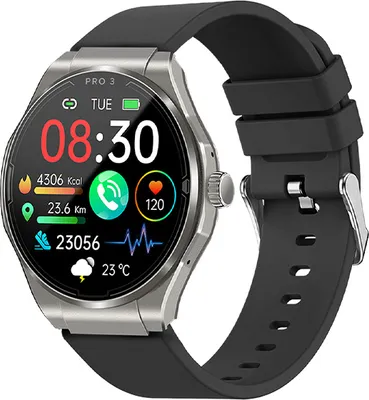 Produktbild von Knauermann PRO 3 (2024) Gesundheitsuhr mit Telefon & Notruffunktion SOS Taste