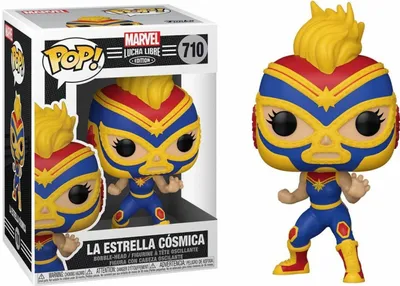 Obrázek produktu pro POP Marvel: Luchadores - Captain Marvel