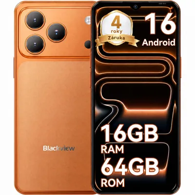 Obrázok produktu pre 2026 Blackview WAVE 7C – mobilný telefón bez zmluvy, 6,56", Android 16, 16 GB + 64 GB/2 TB TF, Face ID, 5000 mAh, 32 MP, Dual-SIM, Wi-Fi 5, IP54