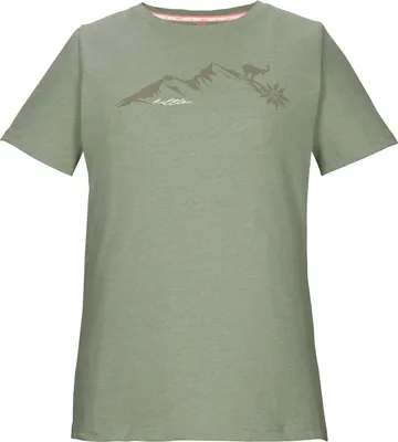 Produktbild von Killtec Damen Kurzarm Funktionsshirt elastisch mit Print und Rundhalsausschnitt