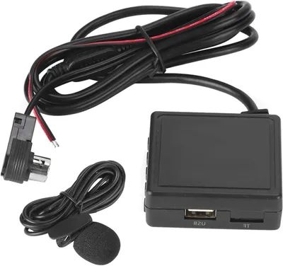 Productafbeelding van Auto AUX Adapter - Bluetooth Muziek Ontvanger - Muziek Afspelen Auto - Bluetooth 5.0