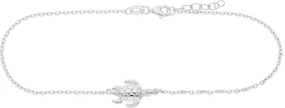 Produktbild von JuwelmaLux Fußkette mit Schildkröte 925 Silber JL52-04-0078