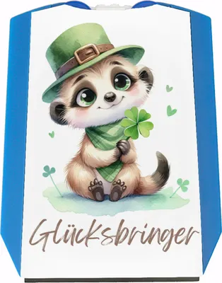 Produktbild von Erdmännchen Glücksbringer Parkscheibe