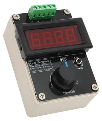 Signalgenerator DC 24V für PLC-Tests, 0-10V/0-22mA