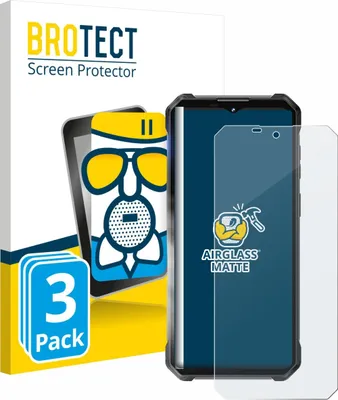 Produktbild von 3x BROTECT Entspiegelungs Schutzglas für Oukitel WP53 Pro Schutzfolie Panzer Folie Glas Display Schutz matt
