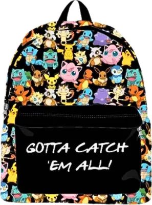 Produktbild von Pokemon Pokeball Schulrucksack 30x40x15 cm