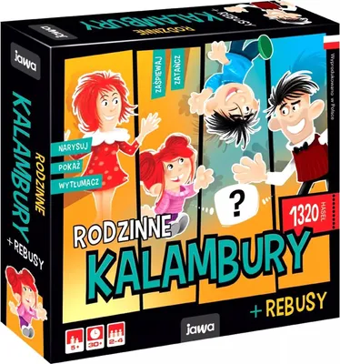 Produktbild von JAWA PL Game Family Scharaden und Rätsel 00291