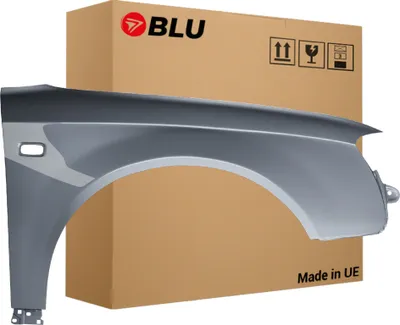 Immagine prodotto di BLU Parafango compatibile con Audi A4 B7 LY7L Destra Silber AchatGrau | 2004-2008 | Anteriore | Verniciato | Pronto per il montaggio | Acciaio