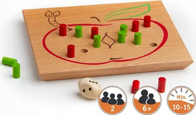 Produktbild von Gerhards 52350006 Spiel Raupenrallye