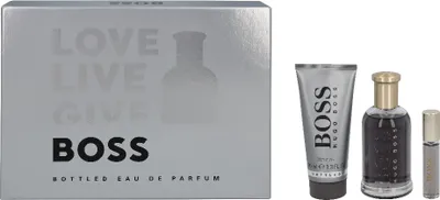 Image de Spray Edp 100ml/Edp Spray 10ml/Gel douche 100ml Hugo Boss Bottled Giftset