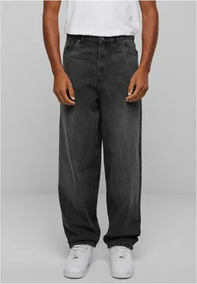Immagine prodotto di Jeans Urban Classics Heavy Ounce Baggy Fit da uomo, lavaggio nero - 30