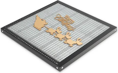 Image de Hengda 400*400mm Table en nid d'abeille Table de travail en nid d'abeille Machine à graver compatible avec la plupart des machines à graver