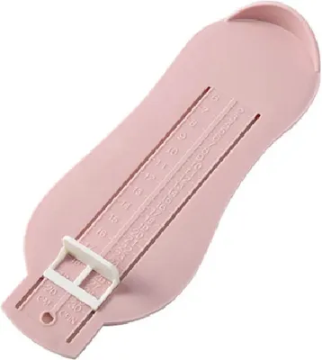 Immagine prodotto di Go Go Gadget – Misuratore per piedi di neonato – Misuratore di taglie di scarpe – Misuratore in centimetri per piedi di neonato – Rose
