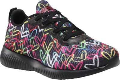 Zdjęcie produktu dla Buty sportowe damskie Skechers 117092-BKMT Bobs Squad czarne r. 39