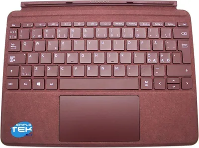 Immagine prodotto di Microsoft Surface Go 1 2 3 Tastiera Originale 1840 Layout Qwerty Nordic No Dk Swe