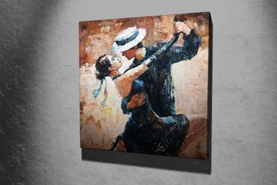 Produktbild von Wallity, KC013- MJS1262, Bunt, Leinwandbilder, 45 x 45 cm, 100% Leinwand