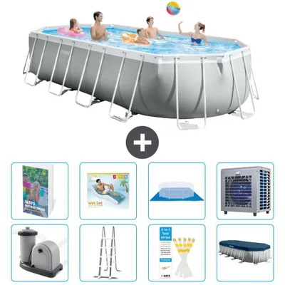 Produktbild von Prism Frame Pool Oval - 610x305x122 cm - 9-teilig  S555