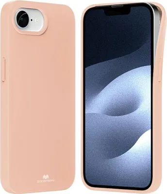 Produktbild von Mercury Soft Case für Iphone 16E Rosa und Sand
