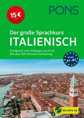 Produktbild von PONS Der große Sprachkurs Italienisch