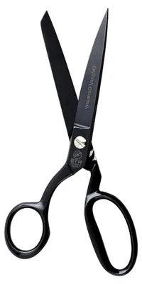 Produktbild von Schneiderschere | Stoffschere | Schere Kohlenstoffstahl | Schwarz Brüniert | 23 cm = 9,0"