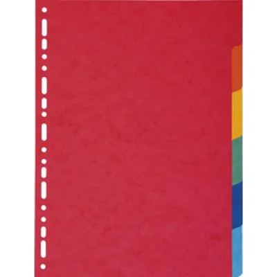 Produktbild von EXACOMPTA 2012E Karton-Register DIN A4 12-teilig
