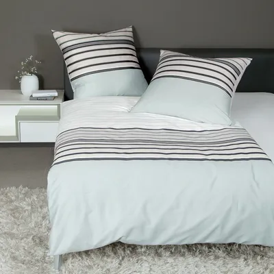 Produktbild von Janine Mako-Satin Bettwäsche J.D. 87051-08 155x220 cm + 80x80 cm