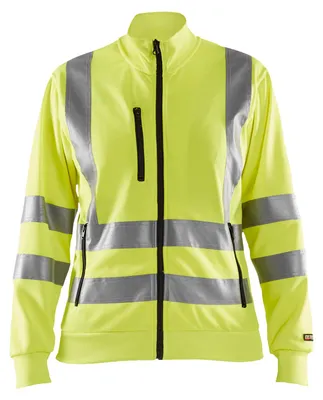 Imagen del producto de Sudadera de alta visibilidad Blaklader 330819743300XL para mujer, color amarillo, talla X