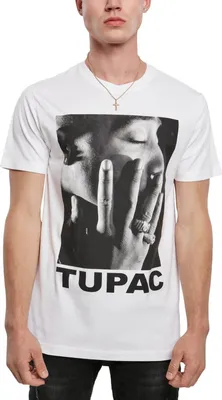 Produktbild von Mister Tee T-Shirt Tupac Profile Tee White-M
