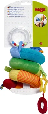 Produktbild von HABA Babywelt Spieltrainer Mobile Spirale Kunterbunt 1304688001