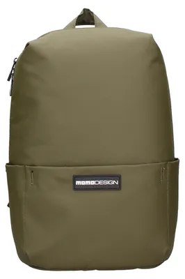 Produktbild von Momo Design Rucksack grün Polyurethan Reißverschluss Herren Dark Army Green UNICA 42x28.5x13 cm SPACE-MILITARY_GREEN