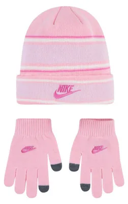 Produktbild von Nike multi stripe beanie set