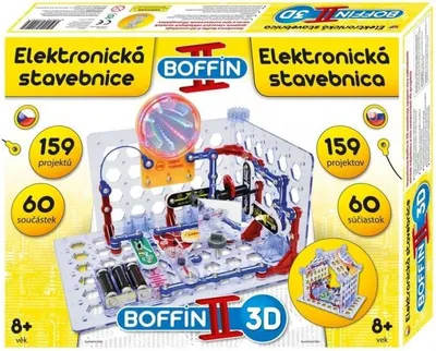 Produktbild von BOFFIN II 3D, Elektronischer Bausatz, Ingenieurswesen, Mehrfarbig