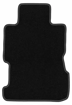 Image de Tapis conducteur en moquette pour Honda Civic VII 2001-2005 (berline) – 1 pièce, noir, sur mesure – Wielganizator BASIC