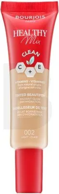A product shot of a Bourjois Healthy Mix Clean Tinted Beautifier BB Creme tube.