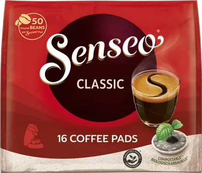 Produktbild von Senseo Kaffee Pads Classic,16 er, 111 g, UTZ