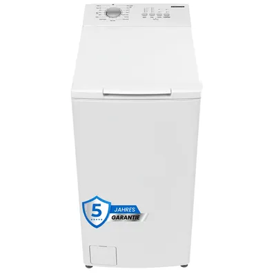 Produktbild von Heinner HWM-TL6010C++ Toplader-Waschmaschine 6 kg, 1000 U/min, LED-Display, Weiß