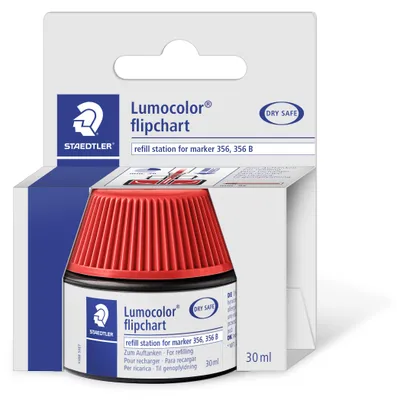 Produktbild von STAEDTLER 488 56 Nachfüllstation für Lumocolor flipchart marker 356/356 B Einzelprodukt rot