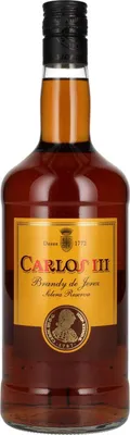 Image de Carlos III Solera Reserva Brandy de Jerez 36% Vol. 1l