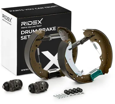 Produktbild von RIDEX Bremsensatz Trommelbremse Hinten für FIAT DUCATO Pritsche/Fahrgestell (230) 3859B0298