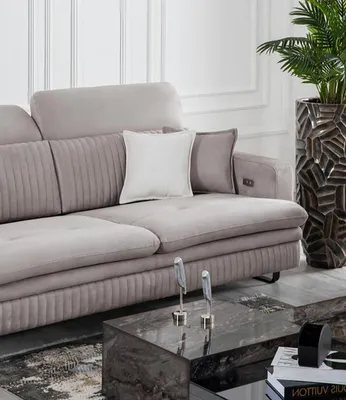 Produktbild von Design Möbel 3 Sitz im Wohnzimmer Sofa Couch Polster Couchen Sofas Dreisitzer