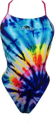 Image de Maillot de bain Turbo Swirl multicolore, taille S, femme, multicolore, taille S
