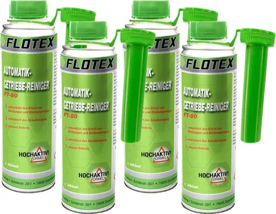 Produktbild von Flotex Automatikgetriebe Reiniger, 4 x 250ml Additiv Automatikgetriebereiniger