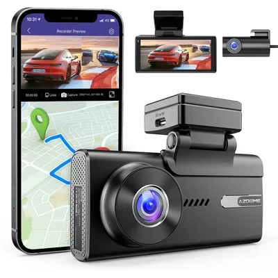 Obrázek produktu pro AZDOME M580 4K Dash Cam sada se zadní kamerou