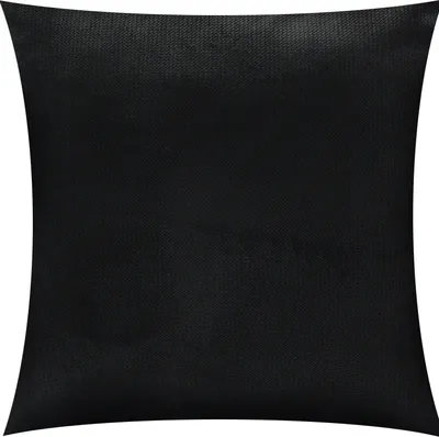 Produktbild von 2-Set SAMT KISSENBEZUG 40x40cm SCHWARZ Velours Kissenhülle Dekokissenbezug Sofakissen Zierkissen