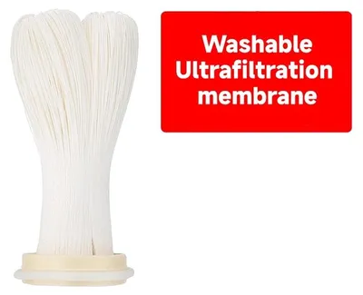 Productafbeelding van Waterfilter, roestvrij staal, ultrafiltratietechnologie, filterelement voor 5000 liter
