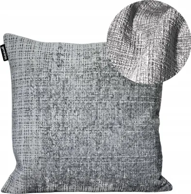 Produktbild von Geronimo | Dekokissen - Grau - 45x45 cm - Maschinenwaschbar - Abnehmbarer Bezug - Antiallergisch - FLUFFY